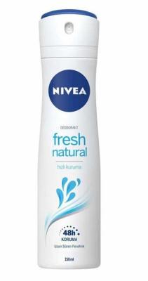 nivea-deodorant-bayan-fresh-natural-150ml, nivea-deodorant-spray-application Nivea Deodorant Fresh Natural - 150ml for Women Nivea Deodorant Fresh Natural 150ml - Long-Lasting Protection nivea, deodorant, women, fresh, natural, spray, long-lasting, personal-care, daily-use, ai-generated