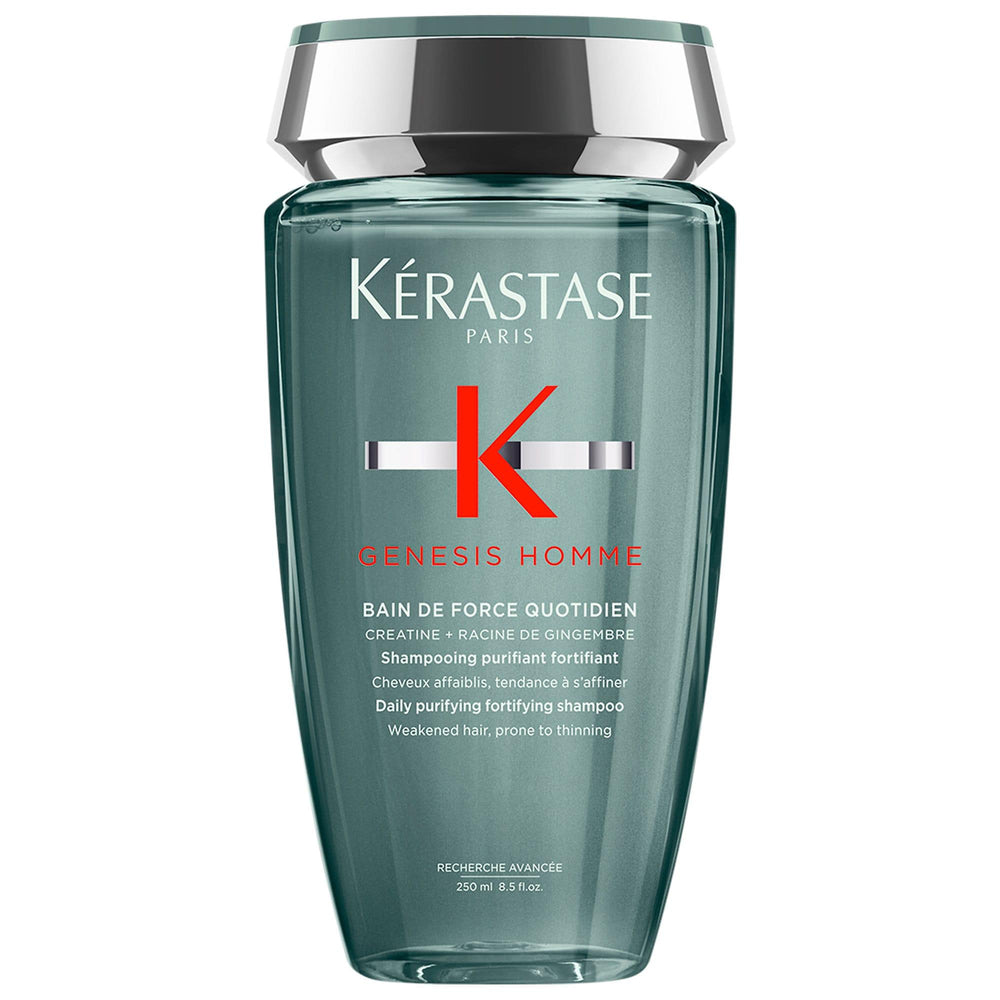 Genesis Strengthening Shampoo for Men - Intensely Cleanses & Strengthens Weakened Hair Genesis Strengthening Shampoo for Men - Strengthens & Soothes Strengthening Shampoo for Men, Genesis Homme Strengthening Shampoo, Men's Hair Care, Hair Strengthening, Scalp Soothing Shampoo, Hair Thinning Solution, Volumizing Shampoo, Daily Hair Care for Men, Creatine Shampoo, Ginger Root Extract Hair Care, Energizing Hair Shampoo
