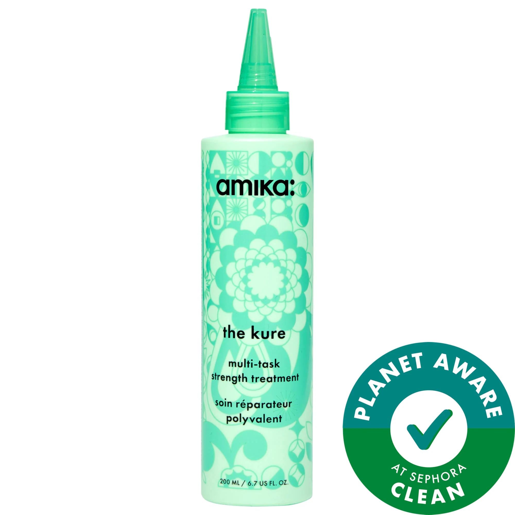The Kure Multi-Task Strength Repair Treatment - Vegan Hair Care for Damaged, Fragile Hair The Kure Hair Repair Treatment - Strengthen & Repair Damaged Hair hair repair treatment, strengthen hair, reduce breakage, vegan hair care, cruelty-free hair products, hair strengthening, damage repair, split ends solution, vegan proteins, sea buckthorn, recyclable packaging, sustainable hair care, gluten-free hair products, color-safe hair treatment