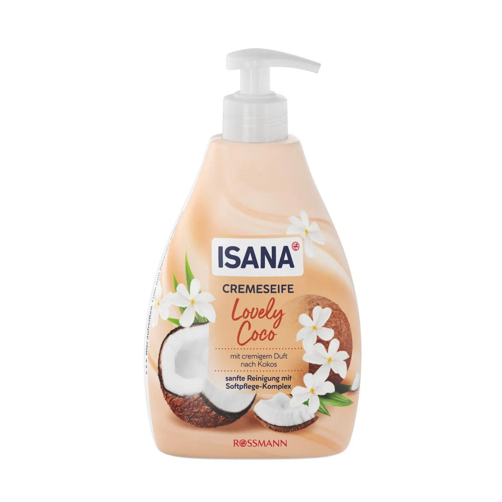 Isana Lovely Coco Liquid Hand Soap for Gentle Cleansing 500 ml