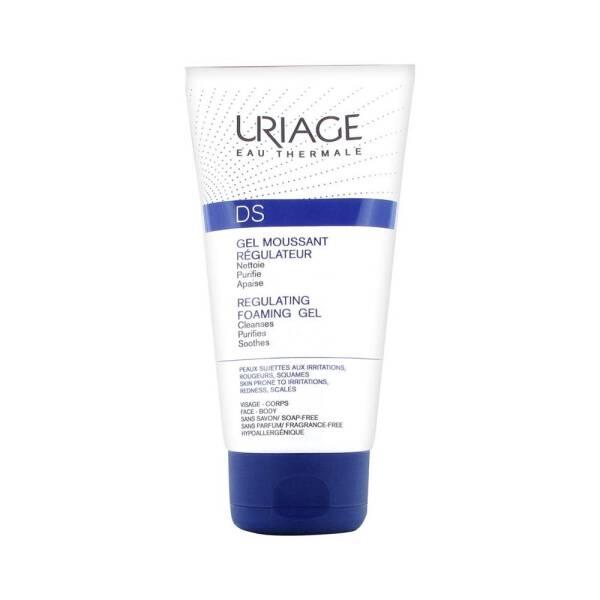 Uriage D.S. Cleansing Gel - Gentle, Fragrance-Free Cleanser for Sensitive Skin - 5.07 fl oz - Cleanser