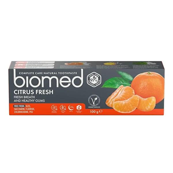 Biomed Citrus Fresh Toothpaste: Natural Whitening & Enamel Strengthening with Citrus Oils for Long-Lasting Fresh Breath Biomed Citrus Toothpaste: Natural Whitening & Fresh Breath citrus toothpaste, natural toothpaste, fluoride-free toothpaste, teeth whitening toothpaste, enamel strengthening toothpaste, fresh breath toothpaste, Biomed toothpaste, natural citrus toothpaste for sensitive teeth, zinc toothpaste, bromelain toothpaste, oral hygiene, breath freshening, tooth enamel protection, natural oral care, 