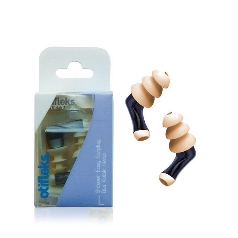 Otiflex Shower Ear Plugs - Waterproof Ear Protection for Swimming & Bathing