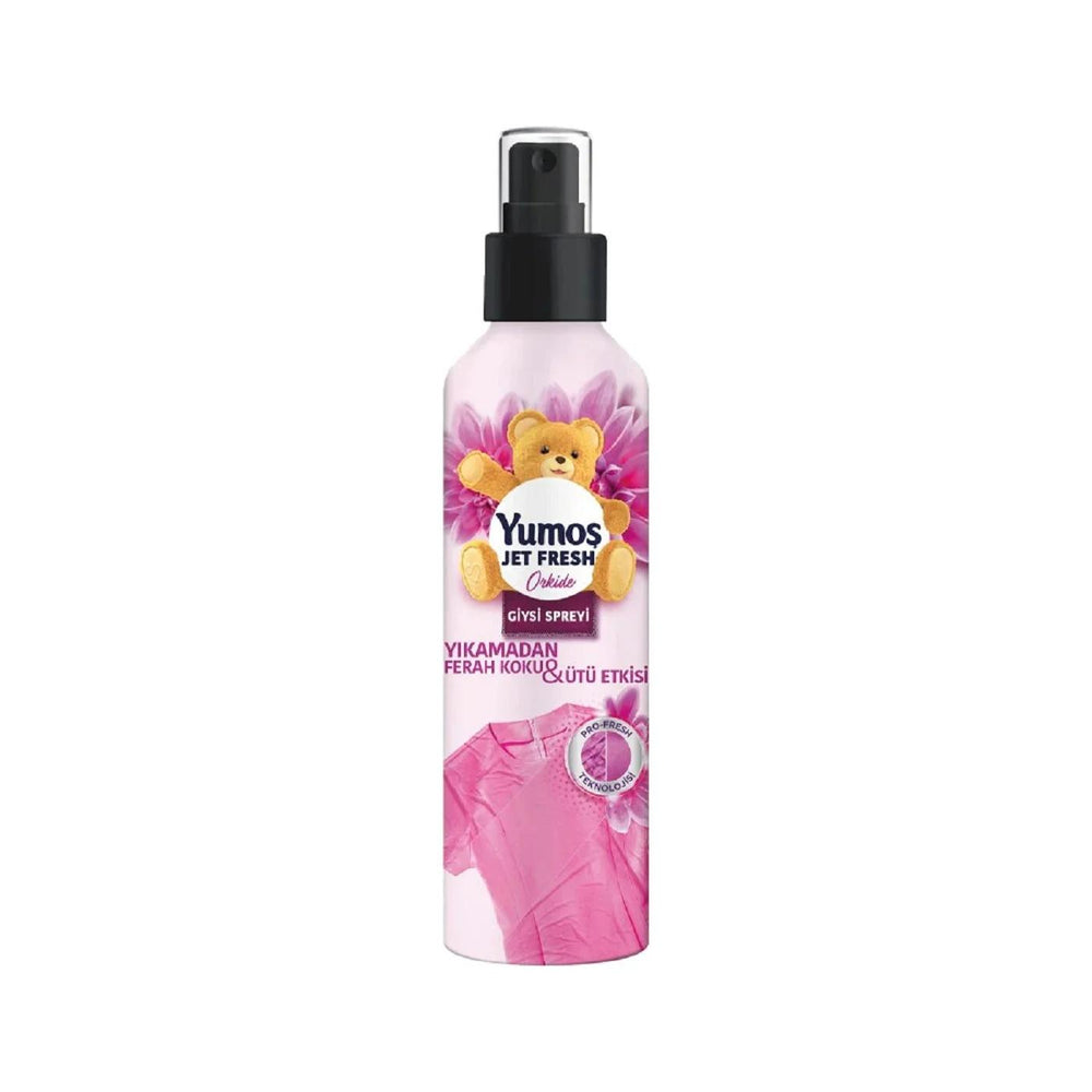 Yumos Jet Fresh Orchid Clothing Spray with Ironing Effect 200 ml