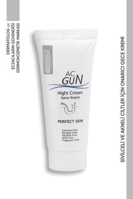 dermoskin acnegun night cream 30ml, acne treatment cream packaging, before and after acne treatment Dermoskin Acnegun Night Cream - Reduce Blemishes | 30ml Dermoskin Acnegun Night Cream - 30ml acne-treatment, night-cream, skincare, blemish-reduction, sensitive-skin, dermoskin, skin-care-products, naturalskincare, ai-generated, oil-free