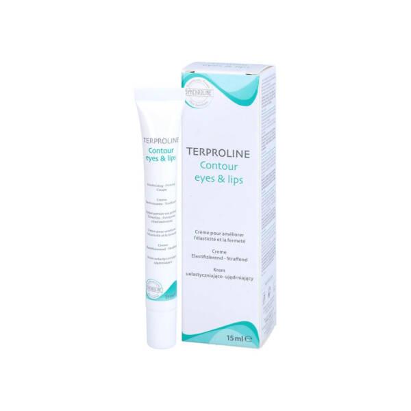 Synchroline Terproline Eye and Lip Care Cream 15ml - Anti-aging, Hydrating Cream for Sensitive Skin - Face Cream