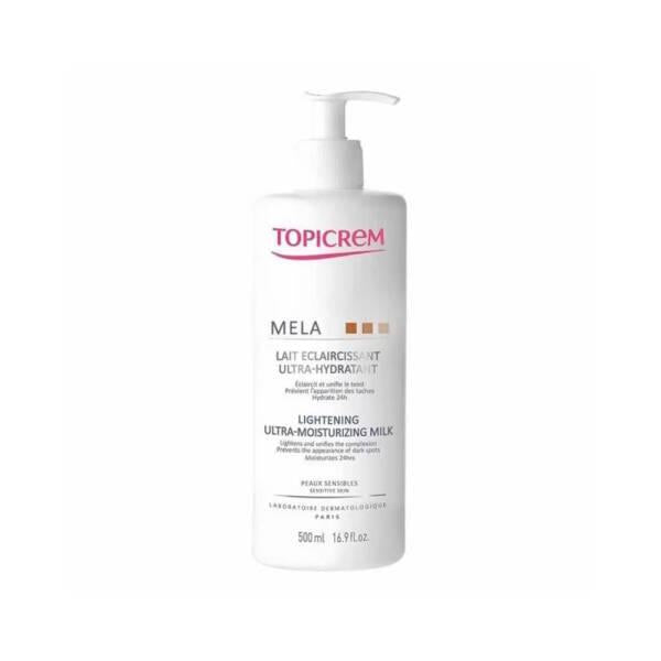 topicrem mela body lotion 500ml, even skin tone lotion, ultra moisturizing body lotion, skin care product by topicrem Topicrem Mela Body Lotion - Ultra Moisturizing | 16.9 fl oz Topicrem Mela Body Lotion - Ultra Moisturizing 500ml topicrem, body-lotion, ultra-moisturizing, skin-care, even-skin-tone, moisturizing-products, ai-generated, dark-spot-remover, non-greasy, best-hydration