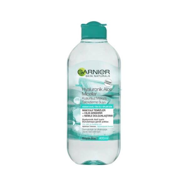 Garnier Hyaluronik Aloe Micellar Makeup Remover - Gentle, Hydrating, and Effective for Sensitive Skin - 400ml Garnier Micellar Makeup Remover - Gentle & Hydrating micellar makeup remover, hyaluronic acid skincare, gentle makeup remover, sensitive skin friendly, Garnier Hyaluronik Aloe, skincare, makeup removal, hydration, gentle skincare, cosmetics, beauty products, facial care