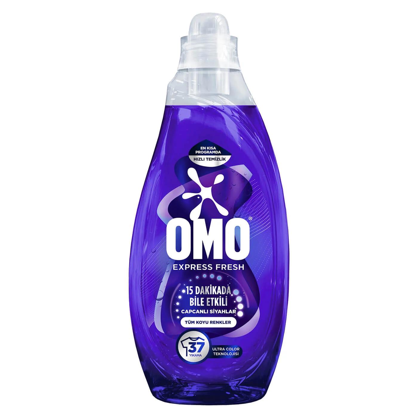 Omo Express Fresh Liquid Detergent for Blacks 1.48L