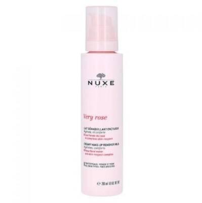 nuxe very rose makeup remover milk, nuxe makeup remover milk 200ml packaging Nuxe Very Rose Makeup Remover Milk - 200ml Nuxe Very Rose Makeup Remover Milk 200ml nuxe, makeup-remover, skincare, rose-water, hydrating-cleanser, gentle-cleansing, ai-generated, clean-beauty, all-skin-types, effective-makeup-removal