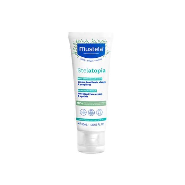Mustela Stelatopia Emollient Face Cream for Babies - Natural, Fragrance-Free, Moisturizing Baby Skincare - image 5