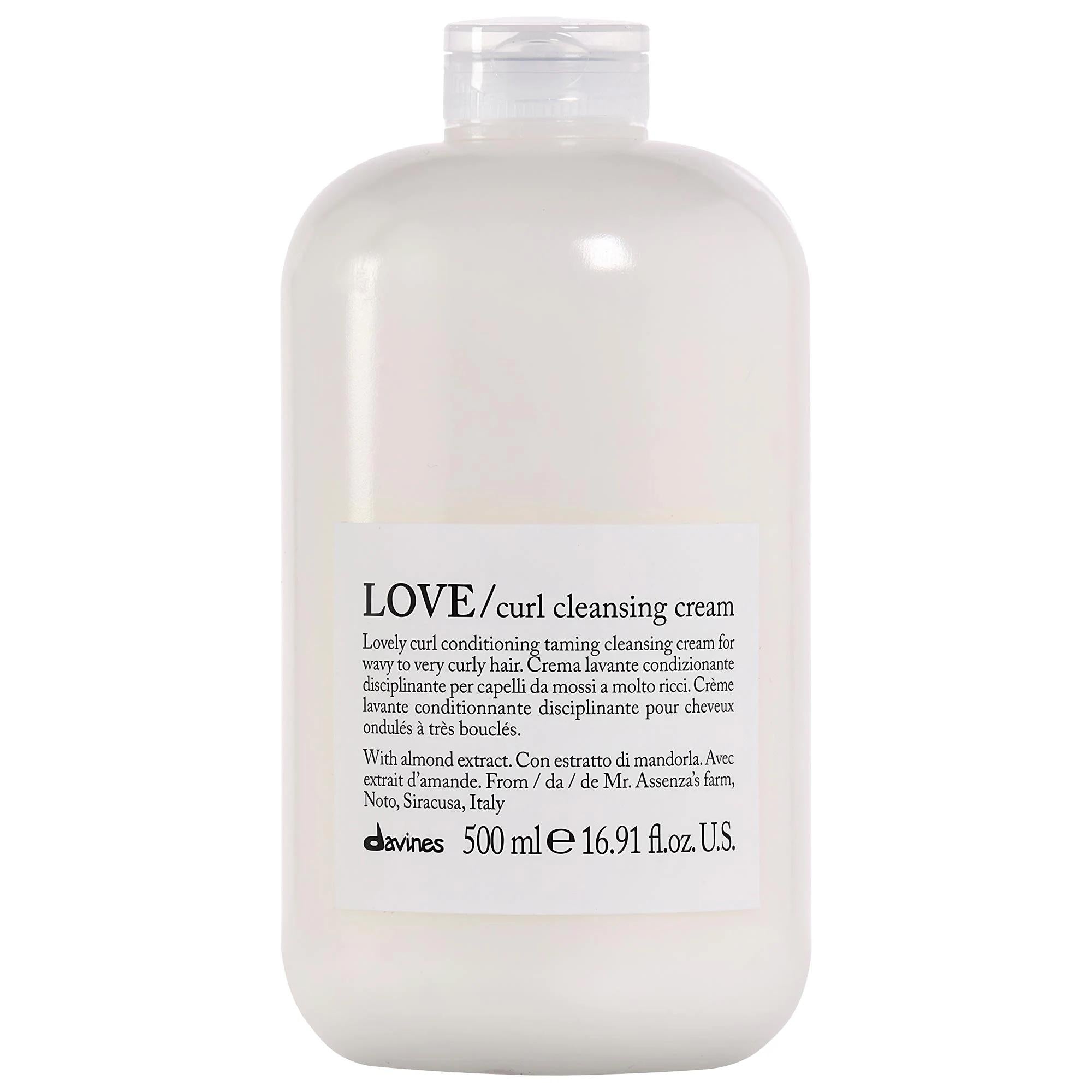 LOVE Curl Cleansing Cream for Curly Hair - Sulfate-Free, Moisturizing, and Vegan LOVE Curl Cleansing Cream - Sulfate-Free & Vegan curl cleansing cream, curly hair care, sulfate-free shampoo, paraben-free hair product, vegan hair care, curl defining cream, moisturizing shampoo for curly hair, Noto Almond Extract hair product, curly hair solution, wavy hair care, coily hair care, fine hair care, medium hair care, thick hair care, vegan beauty products, cruelty-free hair care, natural hair care products, hair 