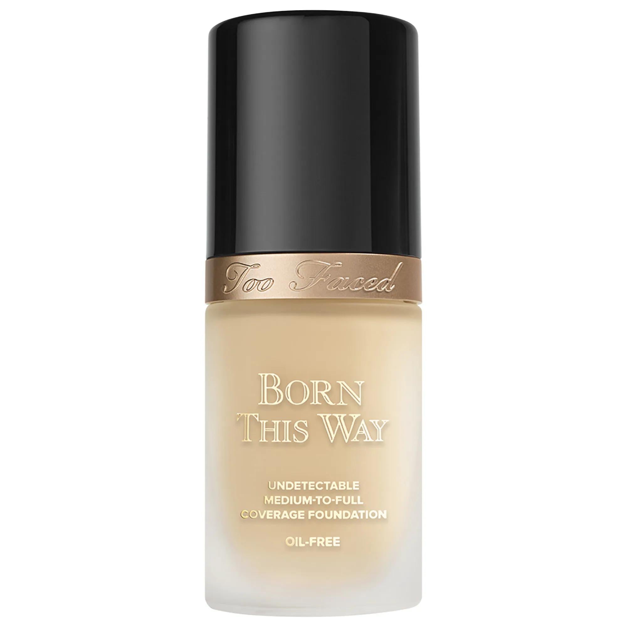 Too Faced Born This Way Natural Finish Longwear Liquid Foundation - Oil-Free, Vegan, Long-Lasting Makeup Too Faced Born This Way Liquid Foundation - Natural Finish & Long-Lasting liquid foundation, natural finish foundation, longwear foundation, oil-free foundation, vegan cosmetics, cruelty-free makeup, non-comedogenic foundation, hydrating foundation, long-lasting makeup, Too Faced Born This Way, makeup for sensitive skin, vegan beauty products, daily wear makeup, special occasion makeup