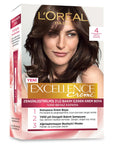 Loreal Paris Excellence Creme Hair Dye - 4 Koyu Kahve, 100% Grey Coverage, Nourishing Hair Color - view 3