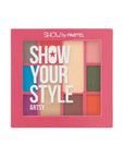 Show By Pastel Artsy Far Paleti - 10-Color Makeup Palette with Matte & Pearl Finish - Eyeshadow