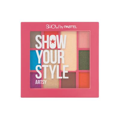 Show By Pastel Artsy Far Paleti - 10-Color Makeup Palette with Matte & Pearl Finish - Eyeshadow