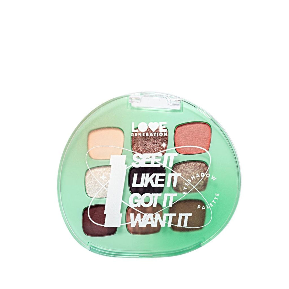 Love Generation Eyeshadow Palette 01 Bold & Shimmering Shades