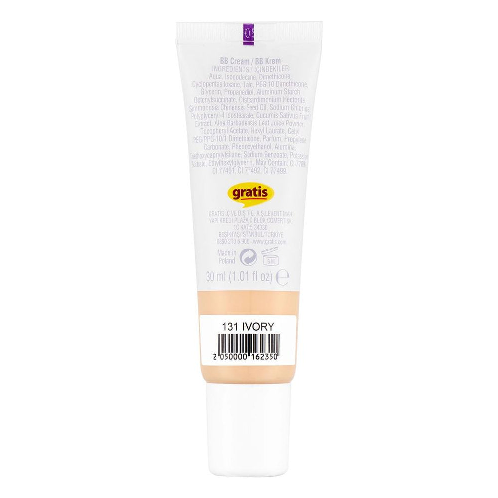 Beaulis Beautify It BB Cream - Hydrating Ivory Formula - 30ml