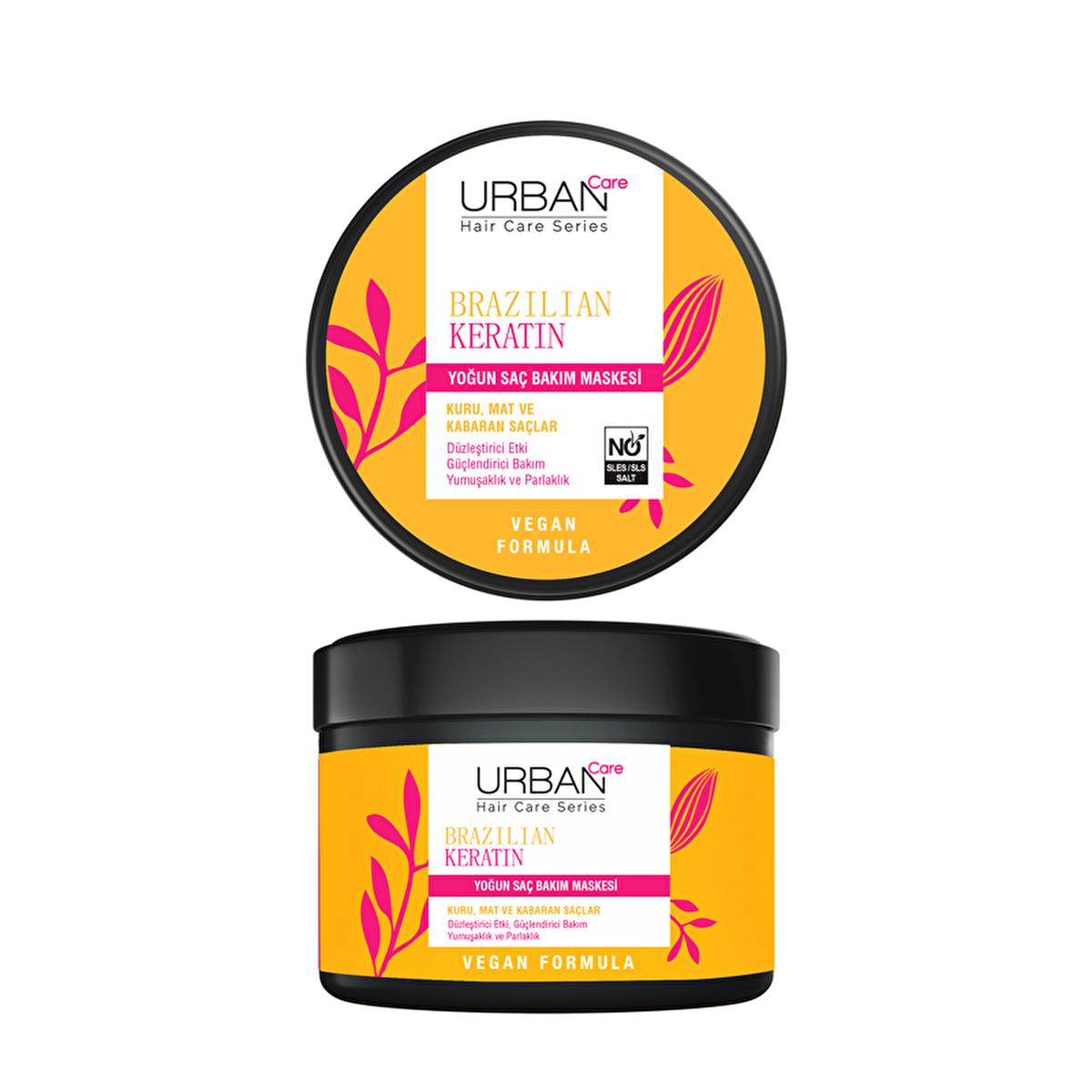 Urban Care Keratin Hair Care Mask - Intensive Nourishment, Vegan, Dermatologically Tested Urban Care Keratin Hair Mask for Nourished Hair Hair Care Mask, Keratin Hair Treatment, Vegan Hair Care, Natural Hair Nourishment, Dermatologically Tested Hair Products, Hair Repair, Intensive Hair Mask, Vegan Beauty, Cruelty-Free Hair Care, Hair Nourishment, Marula Oil Benefits, Keratin for Hair