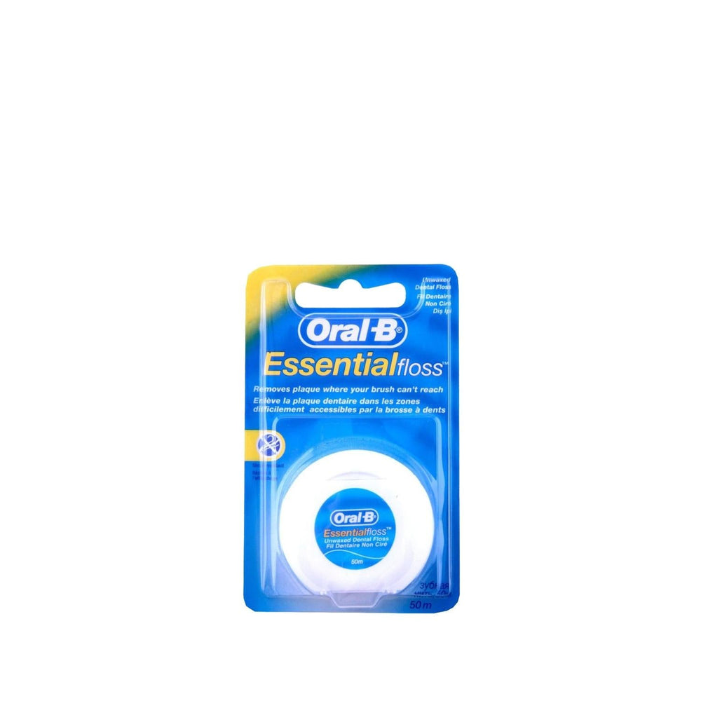 Oral-B Essential Floss - Waxed Dental Floss for Effective Oral Hygiene with Mint Flavor - image 2