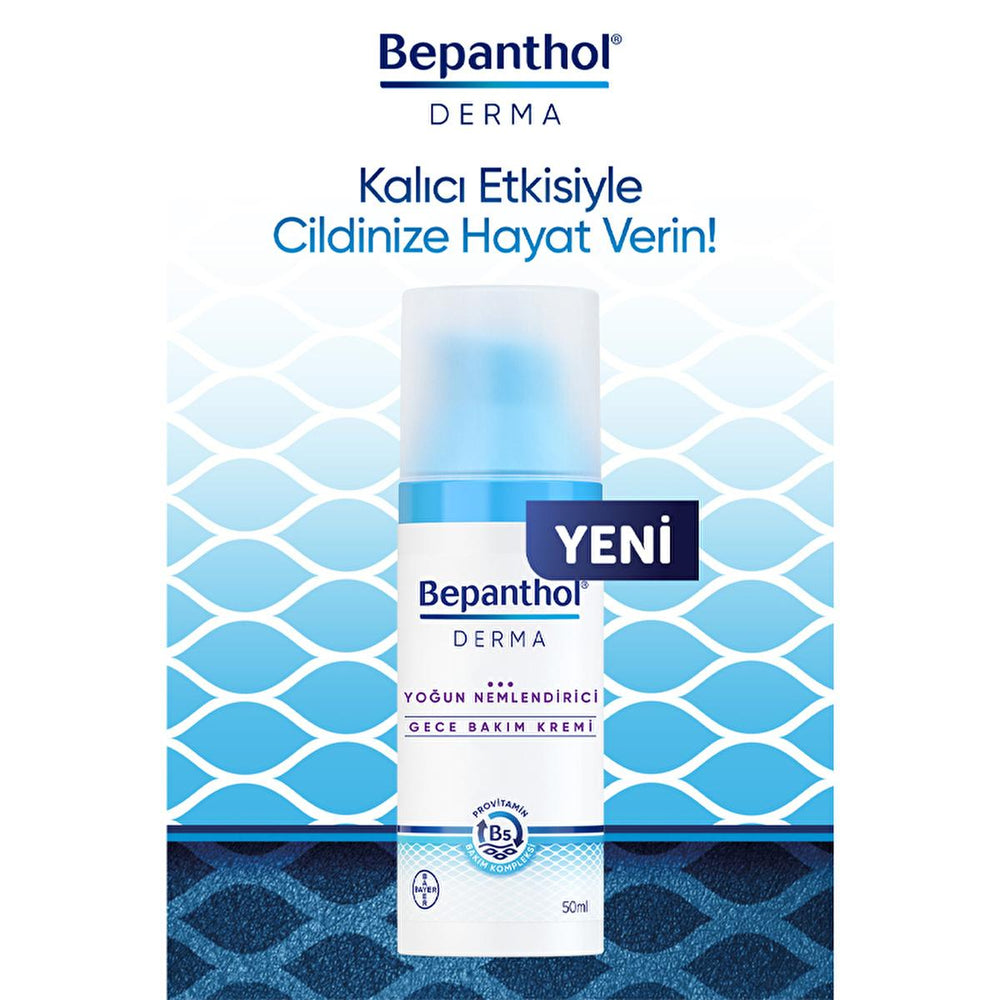 Bepanthol Derma Intense Moisturizing Night Face Cream - Repair & Soothe Dry Skin Overnight with Natural Oils for Facial Dryness Relief Bepanthol Derma Night Cream - Intense Dry Skin Relief night face cream, intense moisturizer, dry skin cream, overnight hydration, natural oil face cream, soothing night cream, facial dryness relief, moisturizing night cream for dry skin, dry skin, night cream, face cream, moisturizer, intense hydration, natural oils, soothing, dryness relief, facial care, skincare, beauty, m