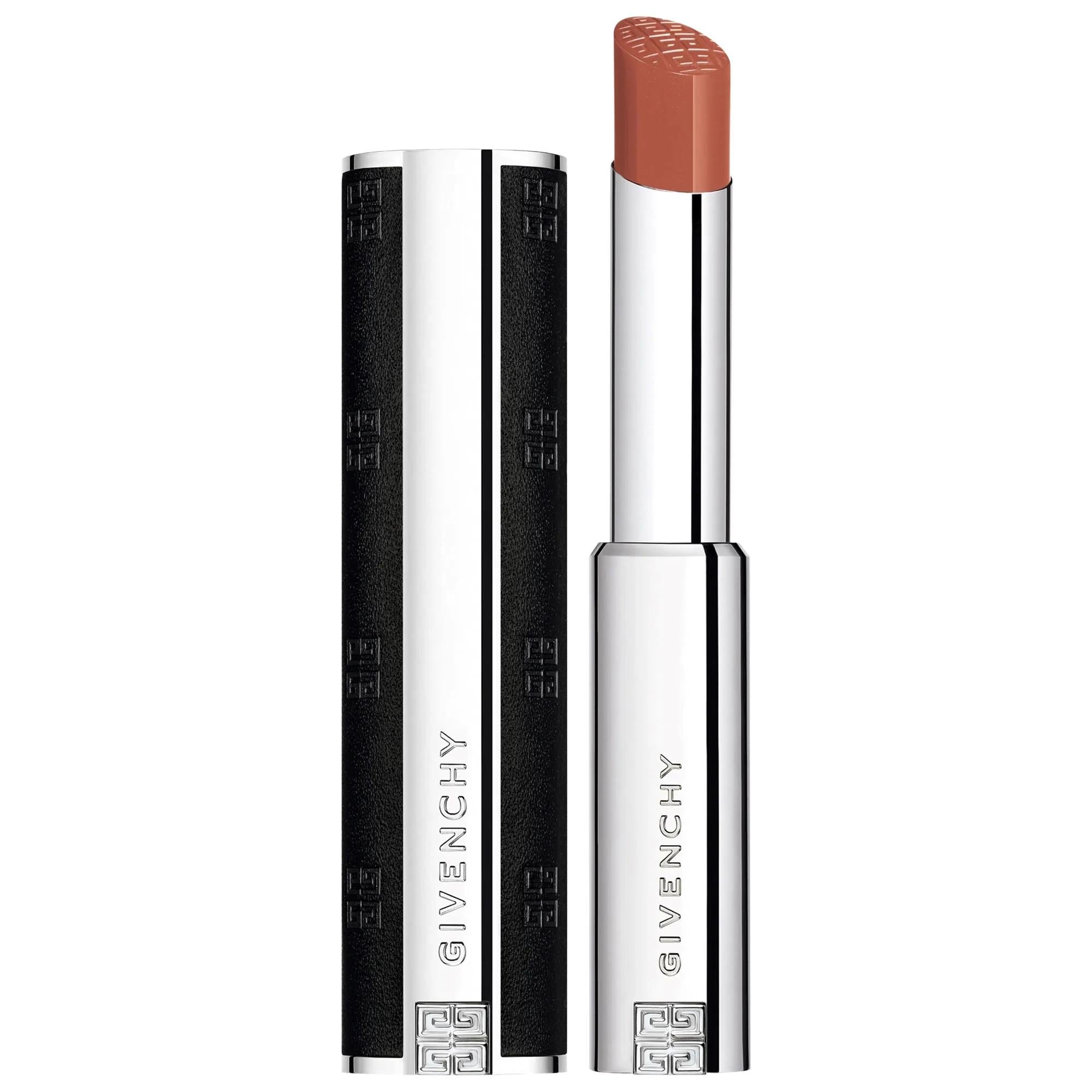 Givenchy Le Rouge Interdit: Hydrating Satin Lipstick - 24H Moisture, Plumping, Vegan & Cruelty-Free Formula Givenchy Lipstick: Hydrating Satin Lipstick, Plumping Formula hydrating lipstick, satin lipstick, plumping lipstick, vegan lipstick, cruelty-free lipstick, long-lasting lipstick, lipstick with hyaluronic acid, lipstick with shea butter, lipstick, lip color, moisturizing lipstick, radiant lipstick, smooth lips, soft lips, lip care, makeup, cosmetics, beauty, lip enhancement, gifts for her, everyday mak
