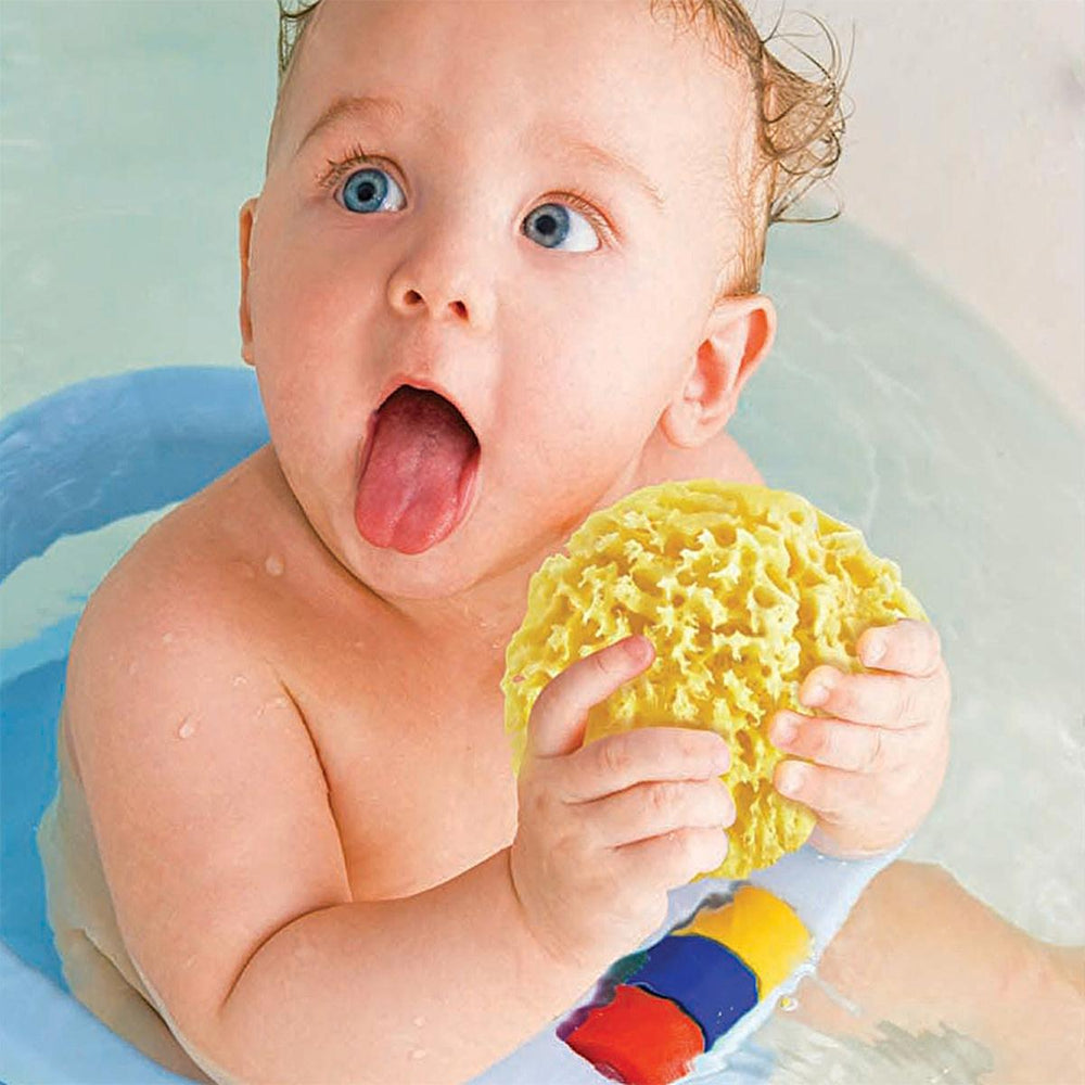 Babyjem Natural Sea Sponge for Gentle Baby Skin Care - Hypoallergenic & Organic Bathing Solution - view 3