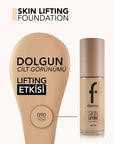 Flormar Anti-Aging Foundation Makeup with SPF 30 - Natural Coverage, Hydrating, and Anti-Aging Benefits - view 3