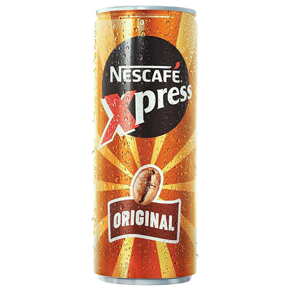 Nescafe Xpress Latte Original Cold Coffee Drink - 8.45 fl oz, Refreshing Iced Coffee Beverage with Milk - Food & Candy