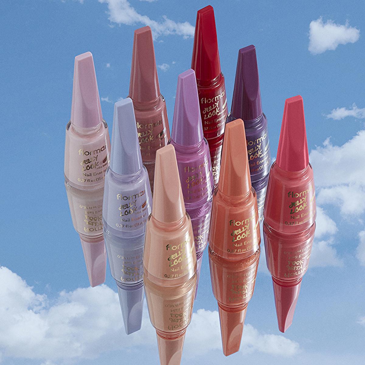 Flormar Jelly Look Nail Polish - High Gloss, Long Lasting, Trendy Nail Colors Flormar Jelly Look Nail Polish - High Gloss & Long Lasting Jelly Look Nail Polish, Flormar Nail Polish, Long Lasting Nail Polish, High Gloss Nail Polish, Trendy Nail Colors, Nail Care, Beauty Essentials, Nail Polish, Cosmetics, Makeup, Nail Art, Salon Quality Nails, At Home Nail Care