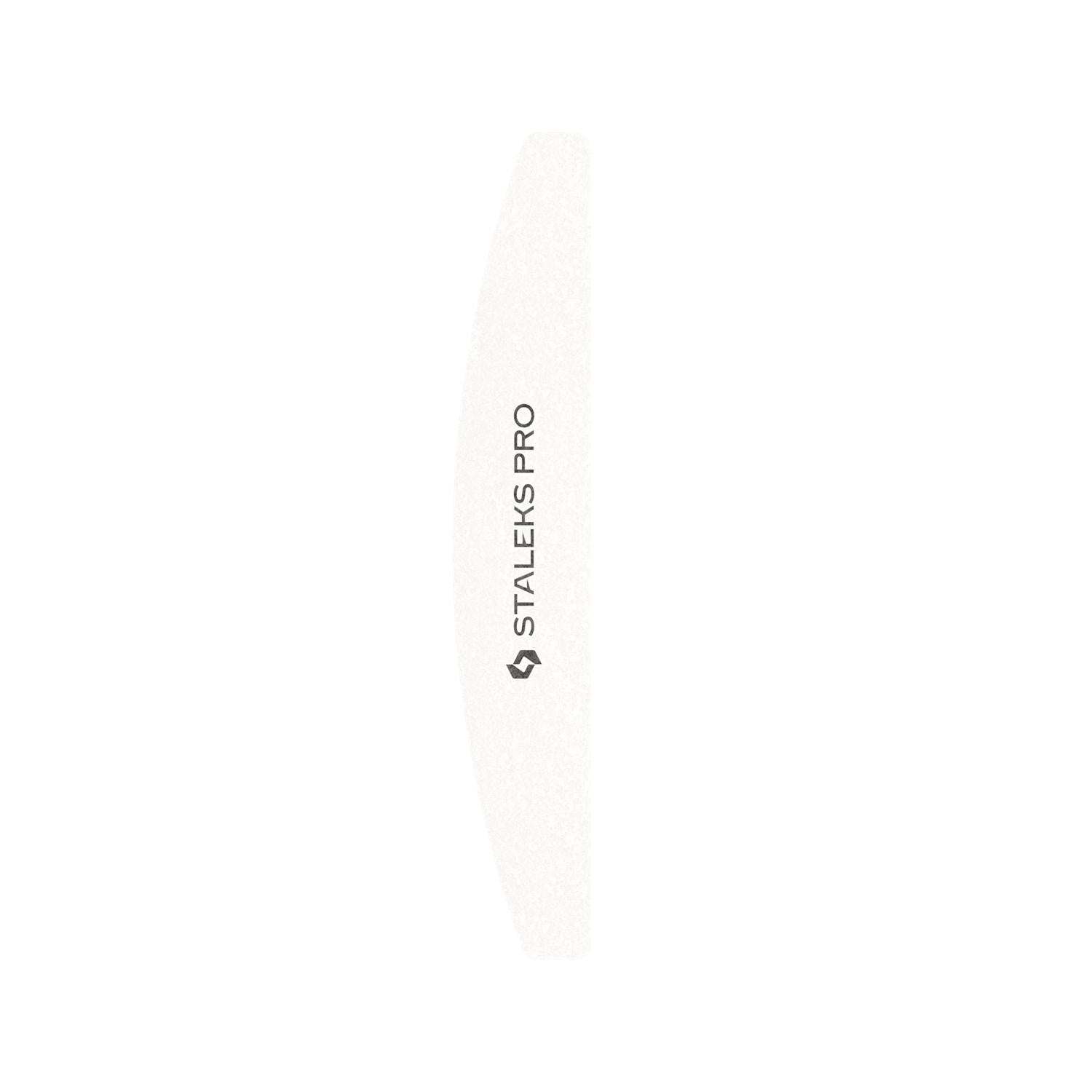 STALEKS Expert 41 Half Moon Buffer File 100/180 Grit 10 Pcs
