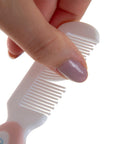 Babyjem Natural Bristle Baby Hair Brush and Comb Set - Gentle Detangling for Infants - view 2