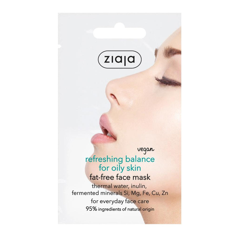Ziaja Oil-Free Refreshing Face Mask for Oily Skin 7 ml