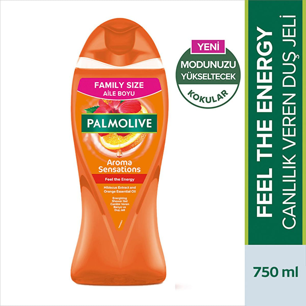 Palmolive Natural Shower Gel Feel the Energy, 100% Natural Ingredients, pH Balanced - 25.36 fl oz - view 2