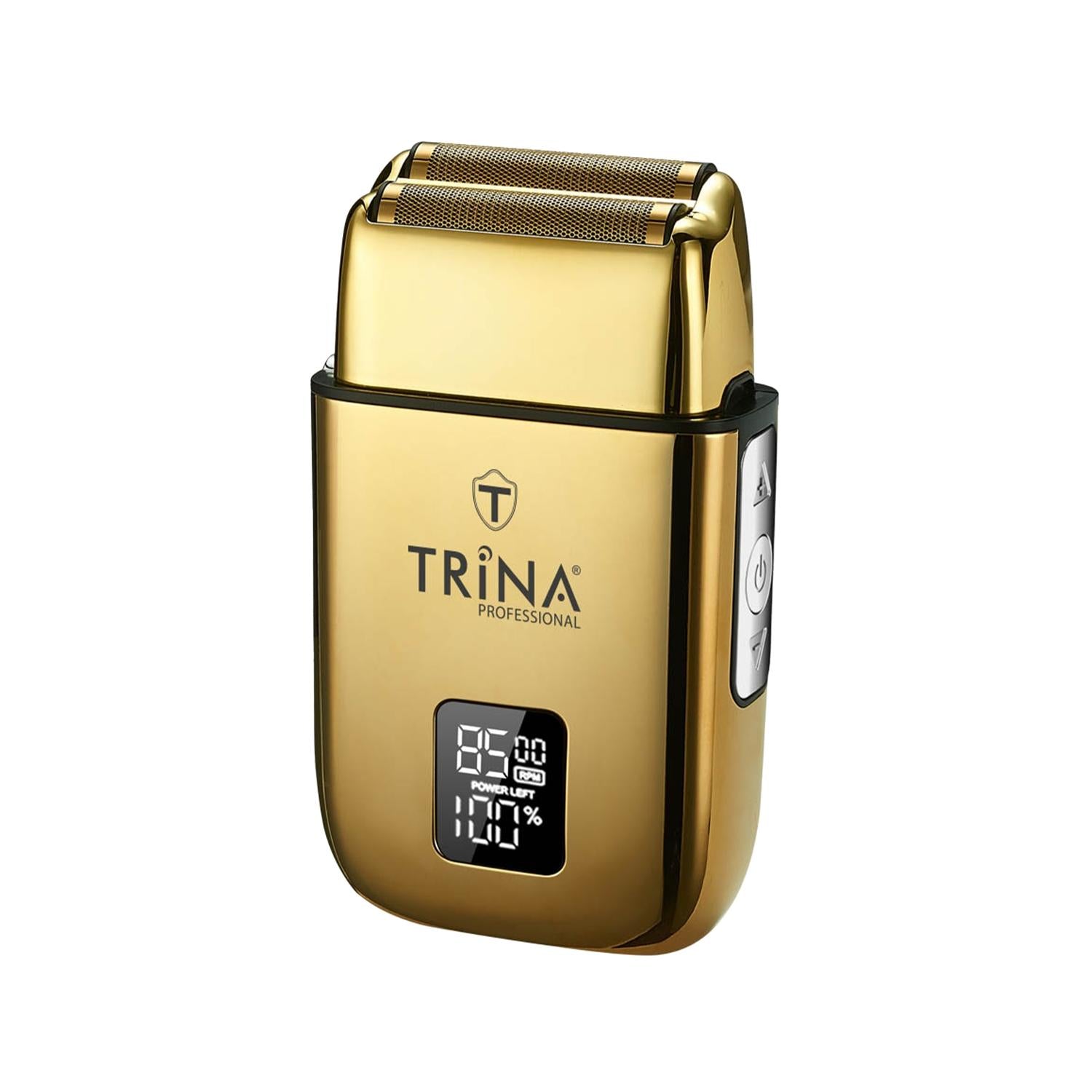 Trina Electric Shaver Gold TRNSKLKS0007 - Professional Shaving, Close Shave, Luxury Design Trina Electric Shaver Gold - Professional Shaving Electric Shaver, Trina Shaver, Professional Shaving, Gold Shaver, TRNSKLKS0007, Luxury Grooming, Men's Grooming, Shaving Essentials, Grooming Tools, Personal Care