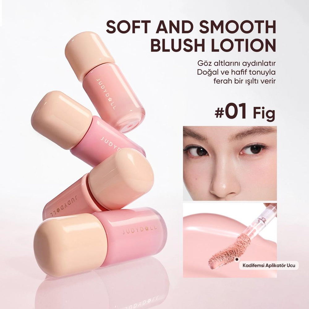 Judydoll Soft and Smooth Blush Lotion 2-in-1 Illuminator 01 Fig