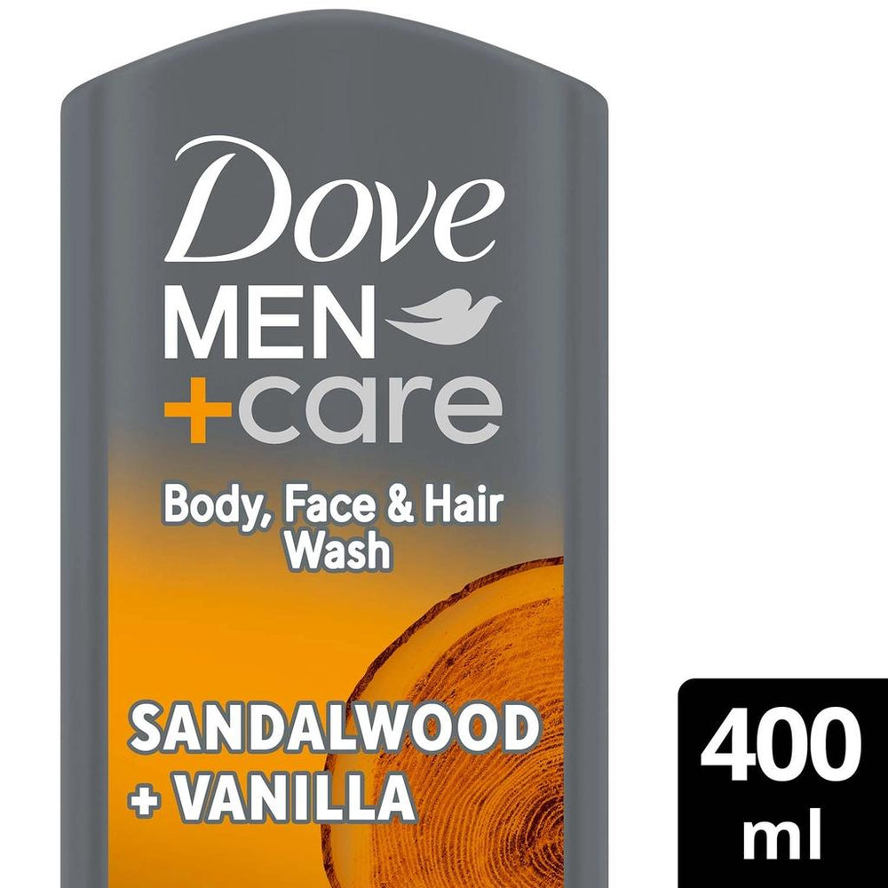 Dove Men+Care Sandalwood & Vanilla Body Wash 400 ml