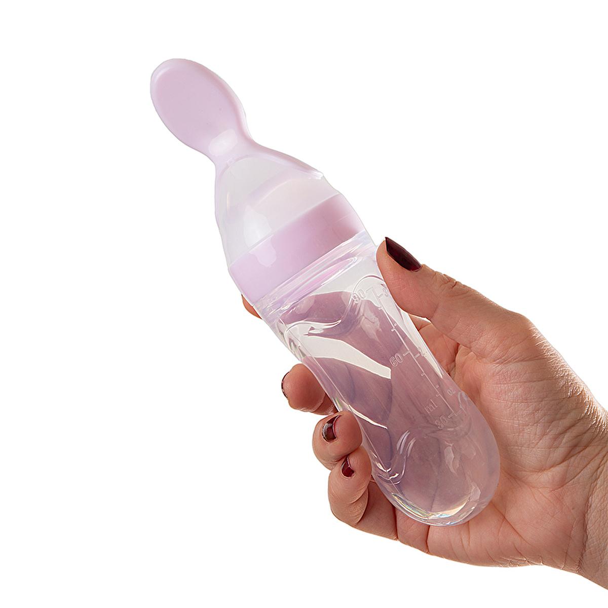 Babyjem Baby Squeeze Spoon - One-Handed Feeding, BPA-Free, Silicone Baby Spoon for Easy Mealtime Baby Squeeze Spoon - BPA-Free & Easy to Use baby squeeze spoon, bpa free baby spoon, baby feeding spoon, silicone baby spoon, one-handed baby feeding, baby feeding accessories, baby care products, parenting essentials, mealtime solutions