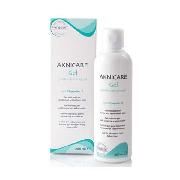 synchroline aknicare gentle cleansing gel, synchroline cleansing gel bottle Synchroline Aknicare Gentle Cleansing Gel - 200ml Synchroline Aknicare Gentle Cleansing Gel - 200ml synchroline, acne-prone-skin, cleanser, gentle-cleansing-gel, skincare, face-wash, oil-control, clear-skin, facial-cleanser, ai-generated