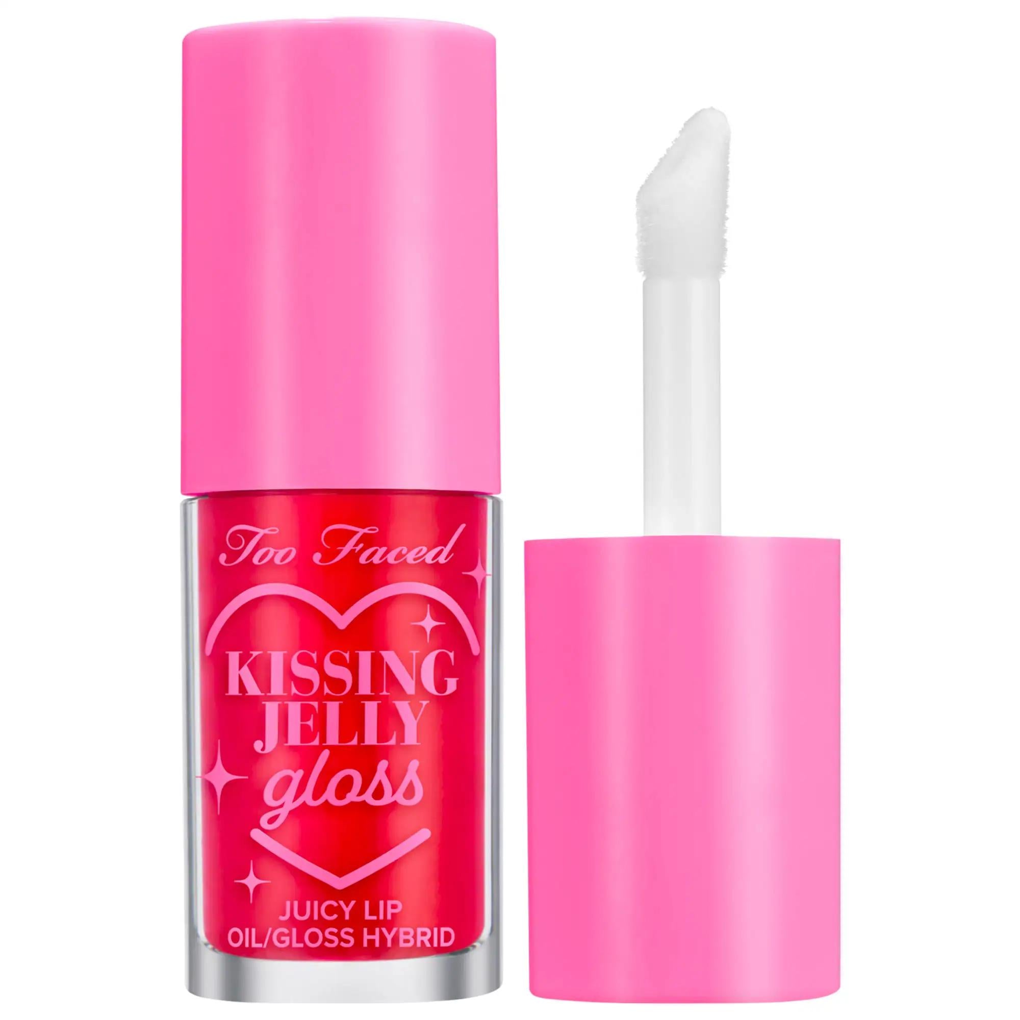Kissing Jelly: Ultra-Hydrating Non-Sticky Lip Oil Gloss for Sheer Color, Lasting Moisture - Vegan & Cruelty-Free Lip Care Kissing Jelly Lip Oil: Hydrating, Non-Sticky, Sheer Color lip oil gloss, non-sticky lip gloss, hydrating lip oil, vegan lip gloss, cruelty-free lip gloss, moisturizing lip gloss, sheer color lip gloss, sunflower seed oil lip gloss, jojoba oil lip gloss, lip care, lip gloss, lip moisturizer, vegan beauty, cruelty-free beauty, non-sticky lip, hydrating lip treatment, sheer lip color, sunfl