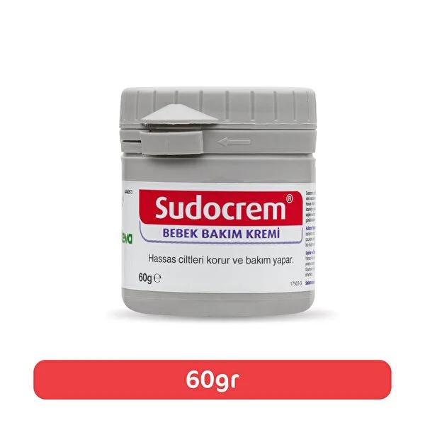 Sudocrem Bebek Bakım Kremi - Hassas Ciltler için Gúvenli Koruma & Yatıştırma - 60 gr Sudocrem Bebek Bakım Kremi - Hassas Cilt Koruyucu Bebek bakım kremi, Sudocrem, Pısık kremi, Hassas cilt ürünleri, Bebek cildi korumak, Cilt tahrişini önleme, Koruyucu krem, Yumuşatıcı krem, Bebek bakım ürünleri, Cilt bakım
