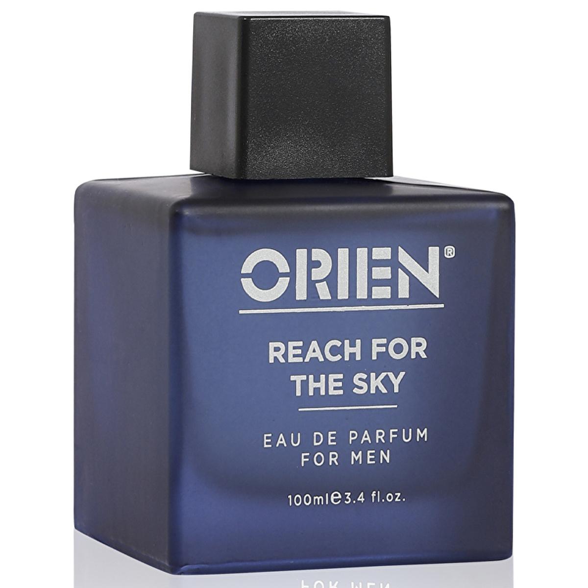 orien reach for the sky edp men's perfume bottle, orien reach for the sky edp box packaging Orien Reach For The Sky EDP Men's Perfume - Long Lasting Fragrance for Men | 3.4 fl. oz. Orien Reach For The Sky EDP - Men's Perfume 100 ml orien, reach-for-the-sky, mens-perfume, long-lasting-fragrance, eau-de-parfum, fragrance-for-men, luxury-perfume, citrus-wood, fresh-scent, ai-generated