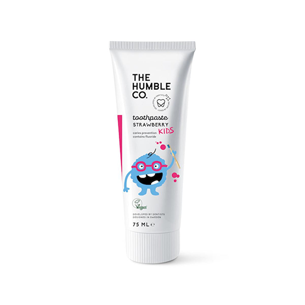 Humble Co. Children's Toothpaste - Gluten-Free, Vegan, SLS-Free with Sodium Fluoride for Kids Oral Health - image 3
