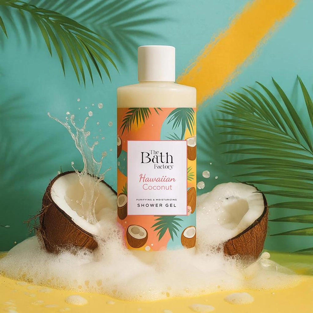 The Bath Factory Hawaiian Coconut Moisturizing Shower Gel 400 ml