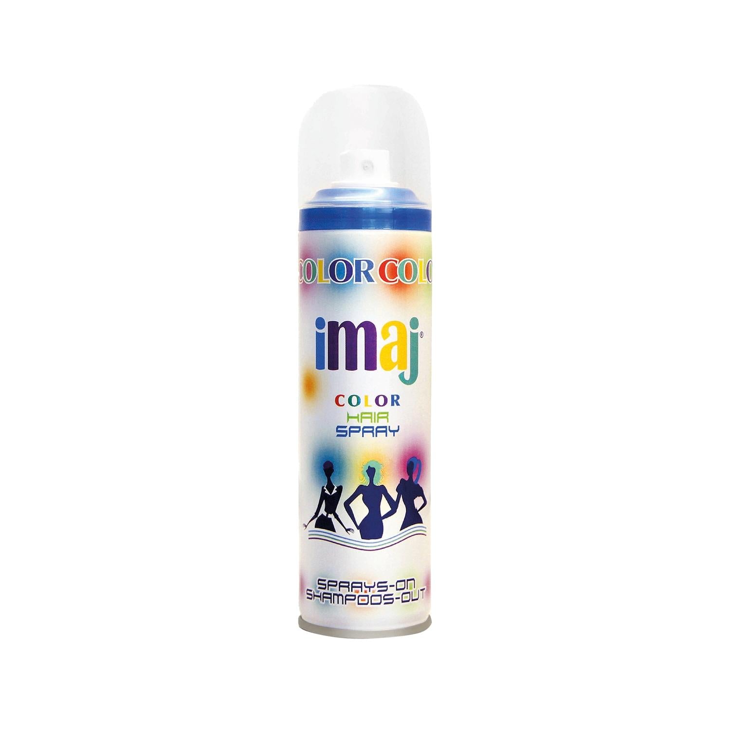 İmaj Blue Temporary Hair Color Spray 100ml - Vibrant, Easy Washout İmaj Blue Temporary Hair Spray - 100ml Temporary hair color spray, Blue hair spray, Colorful hair spray, Hair color for temporary use, Reversible hair dye, Hair styling products, Festival hair color, Party hair color, Temporary hair dye, Blue hair color, Hair spray for events, Non-permanent hair color, Easy washout hair color, 100ml hair spray, İmaj hair products