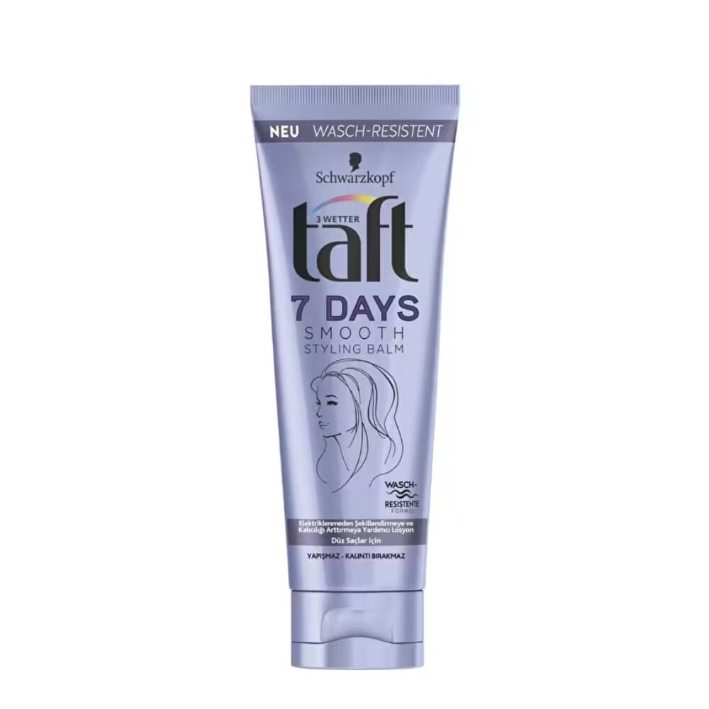 Taft 7 Days Smooth Styling Balm for Frizz-Free Hair 75ml