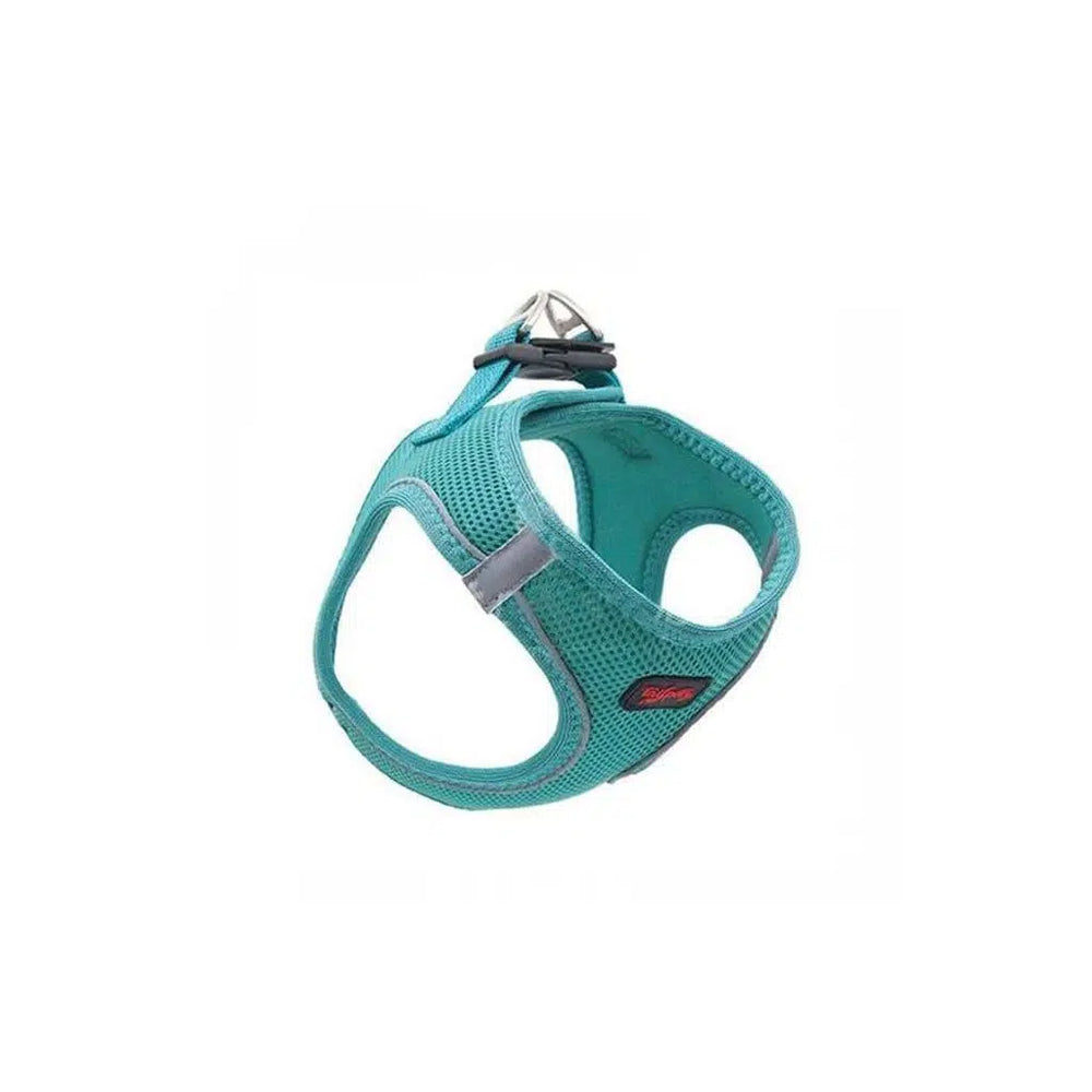 Tailpetz Air Mesh Dog Harness Breathable Comfort Turquoise Large