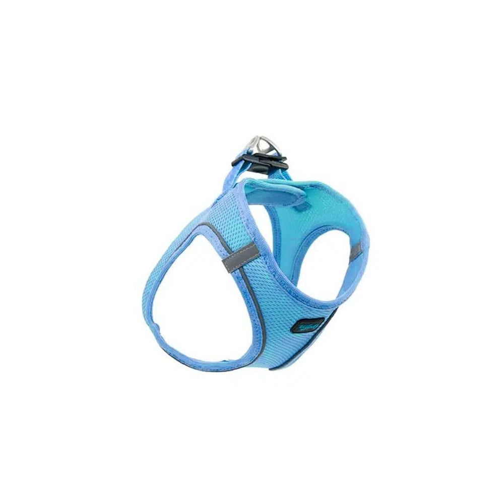Tailpetz Air Mesh Dog Harness Breathable Comfort Blue Medium