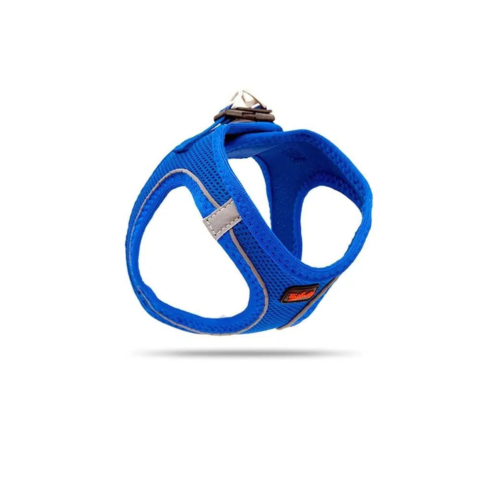 Tailpetz Air Mesh Dog Harness Breathable Comfort Sax Blue Large