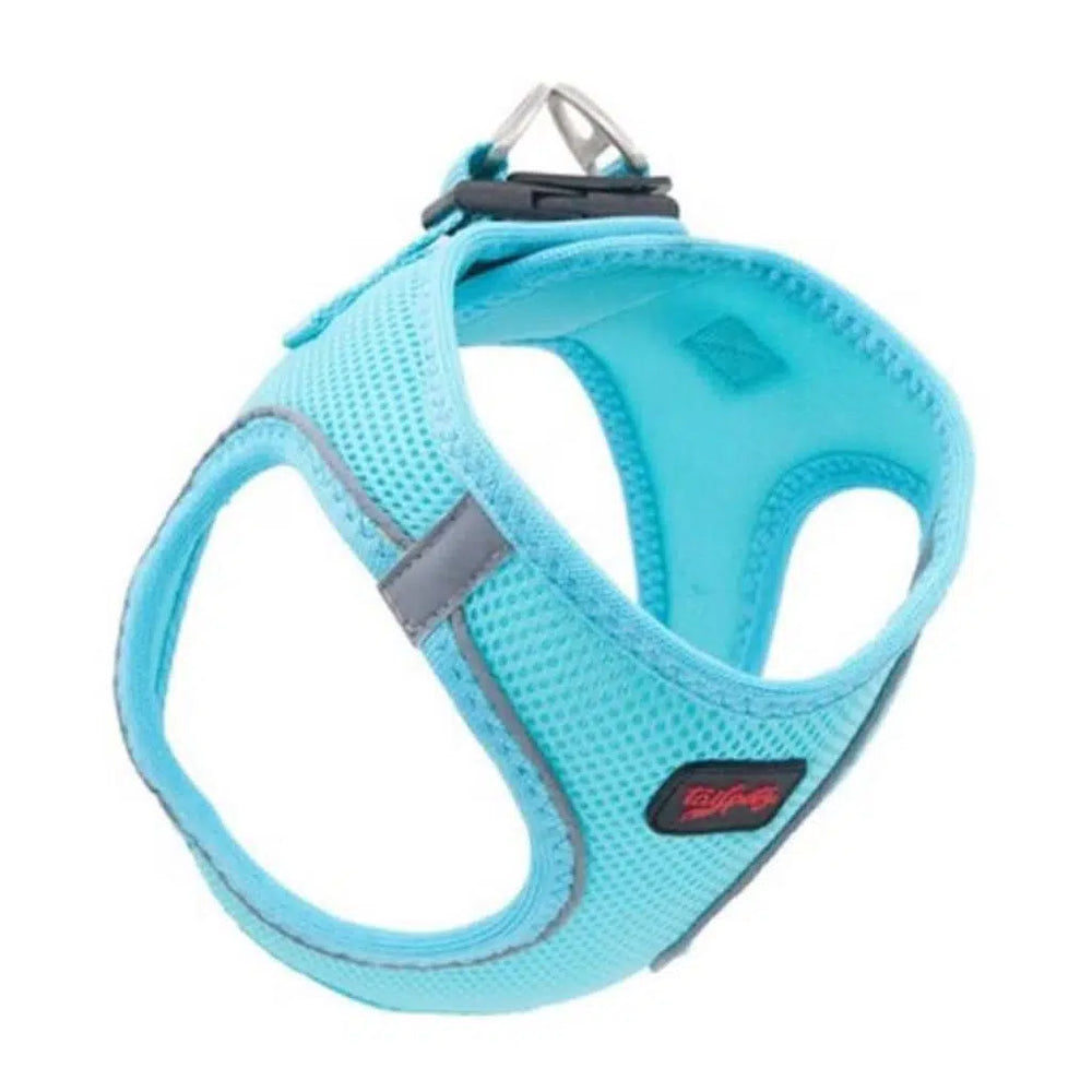 Tailpetz Air Mesh Dog Harness Cooling Turquoise Small